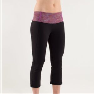 lululemon gather & crow crop | multi
